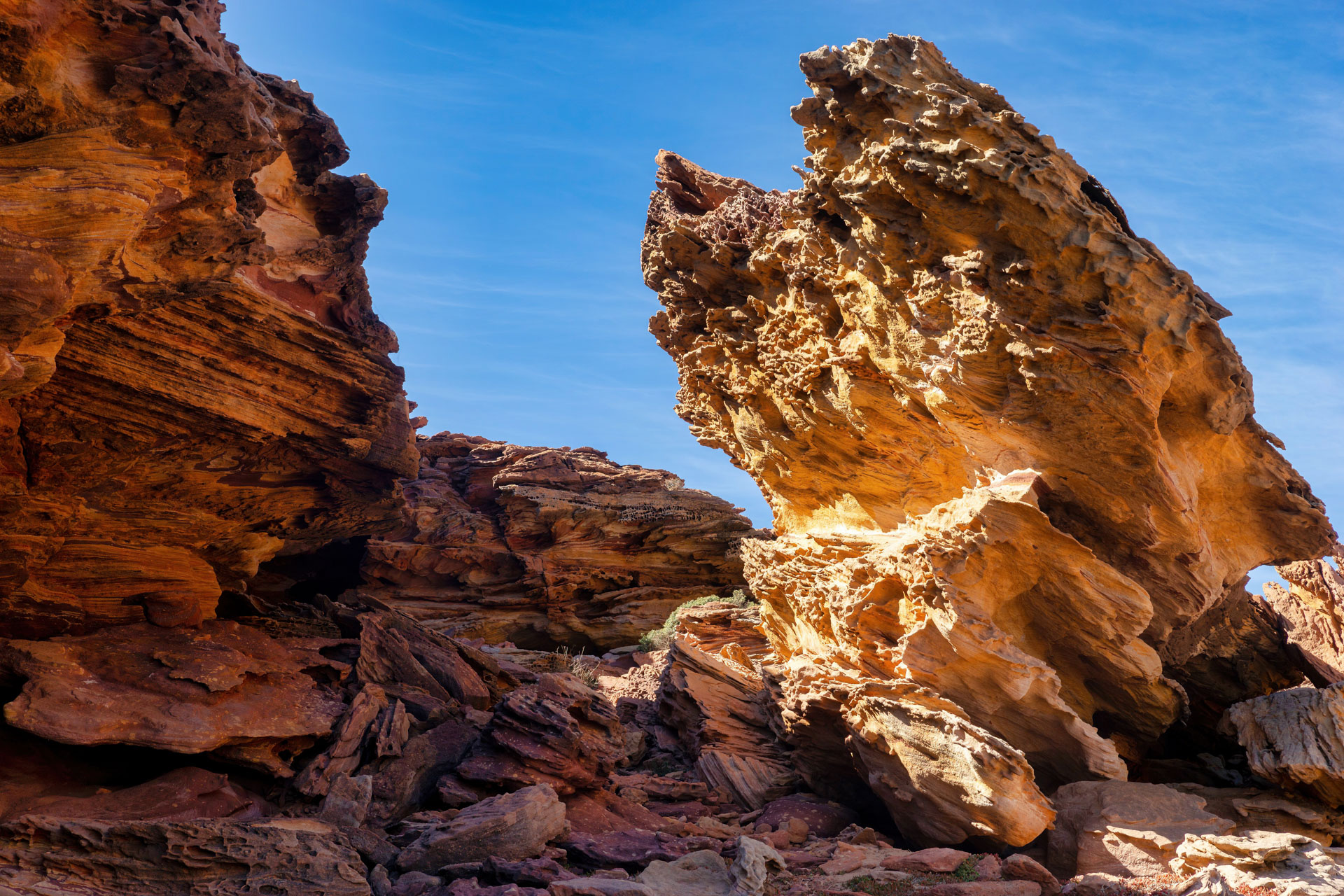 Kalberri - Wanderung vom Red Bluff Lookout nach Pot Alley